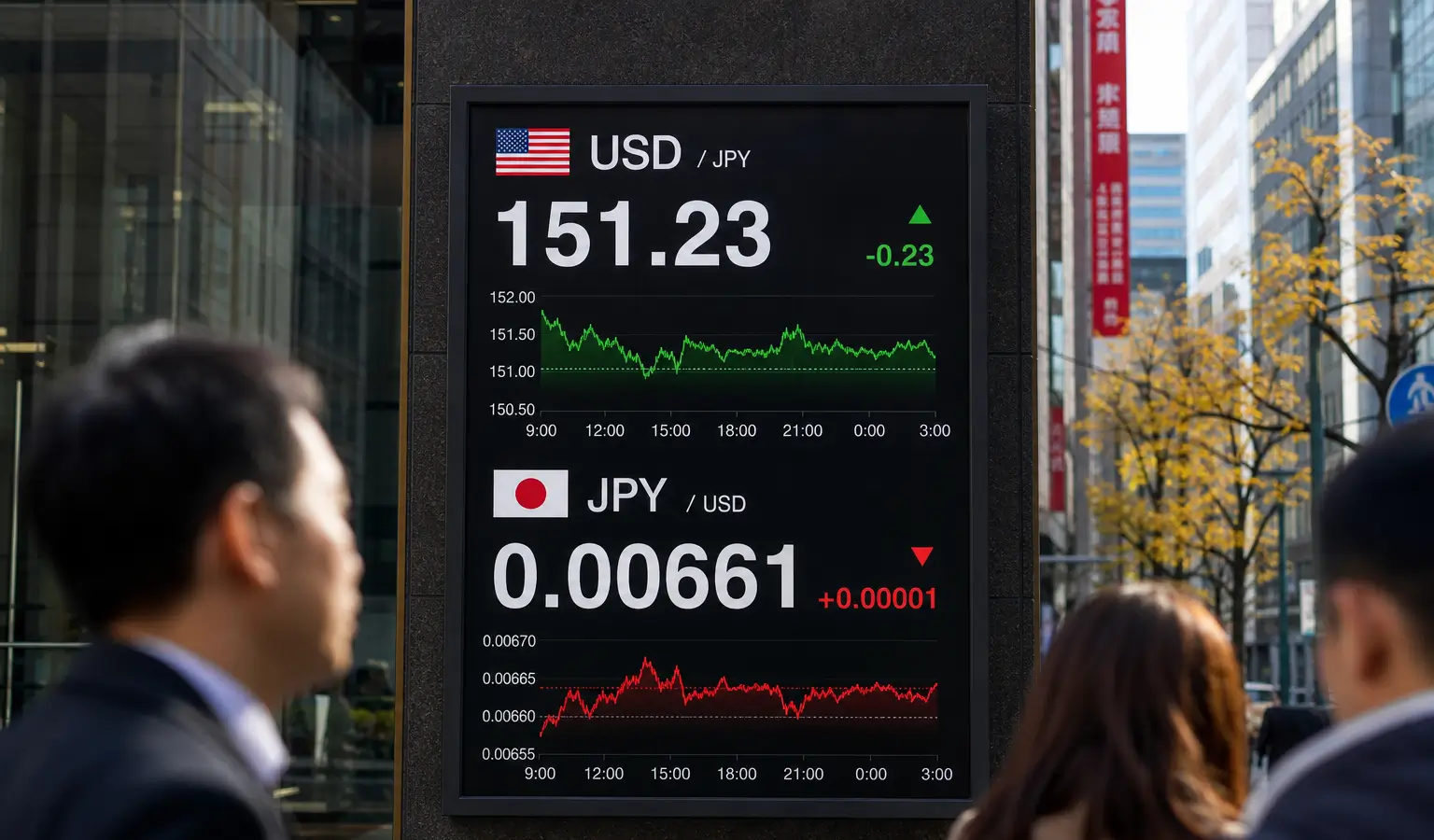 Fed en Bank of Japan zetten yen en carry trade onder druk