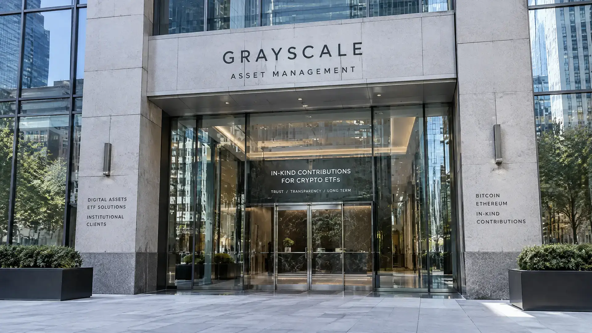 Grayscale opent 10 crypto-ETF's voor inbreng van BTC en XRP