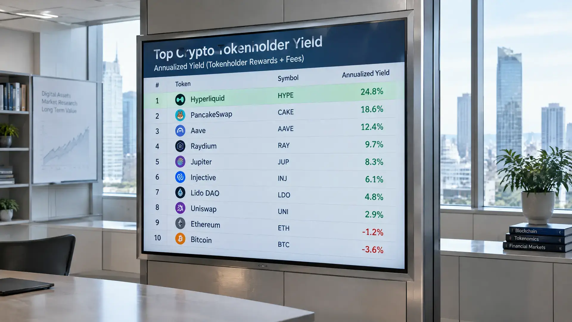 Grayscale setzt HYPE an die Spitze des Krypto-Yield-Rankings