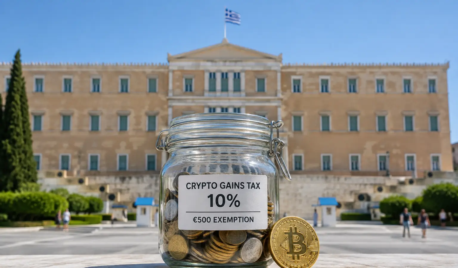 Griekenland wil 10% belasting op crypto winsten invoeren