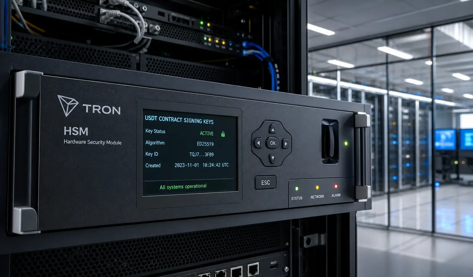 Hacken ziet sleutelrisico bij $91 miljard USDT op Tron
