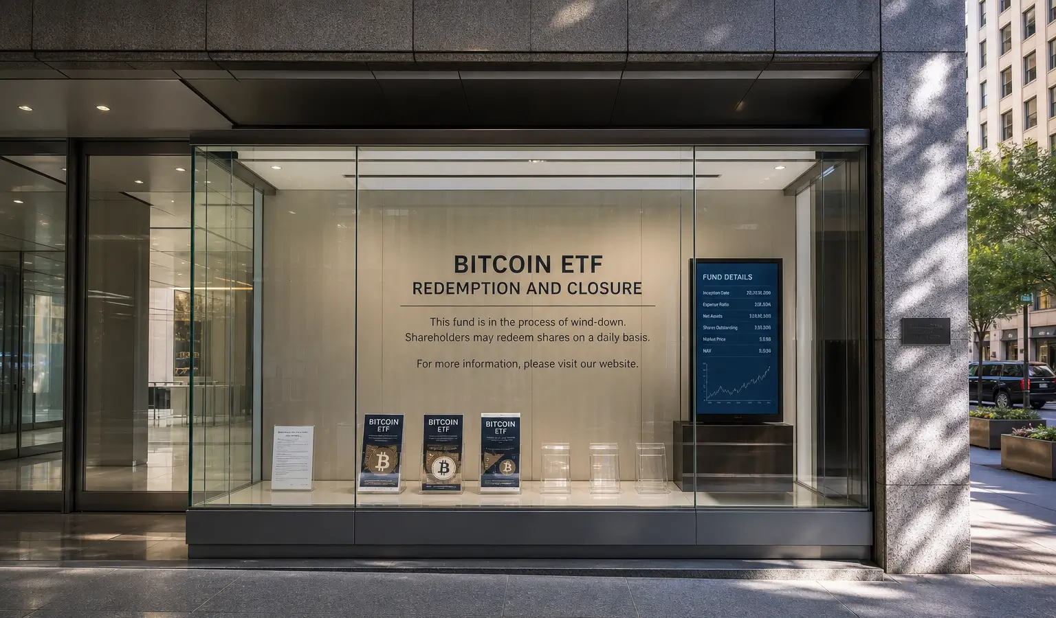 Hashdex chiude l’ETF spot Bitcoin DEFI negli Stati Uniti dopo afflussi deboli