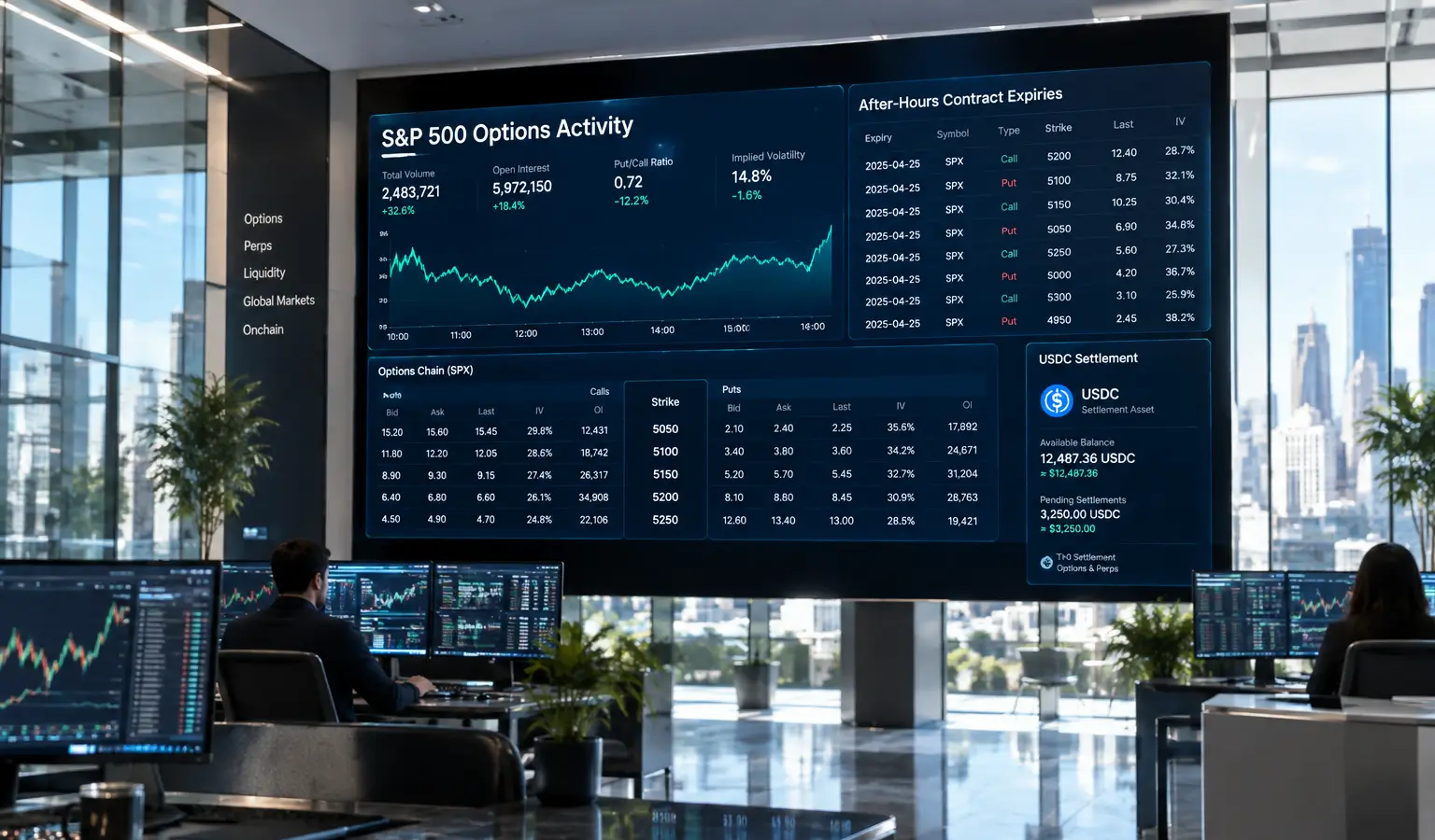 Hypercall ziet meeste volume in S&P 500-opties op Hyperliquid