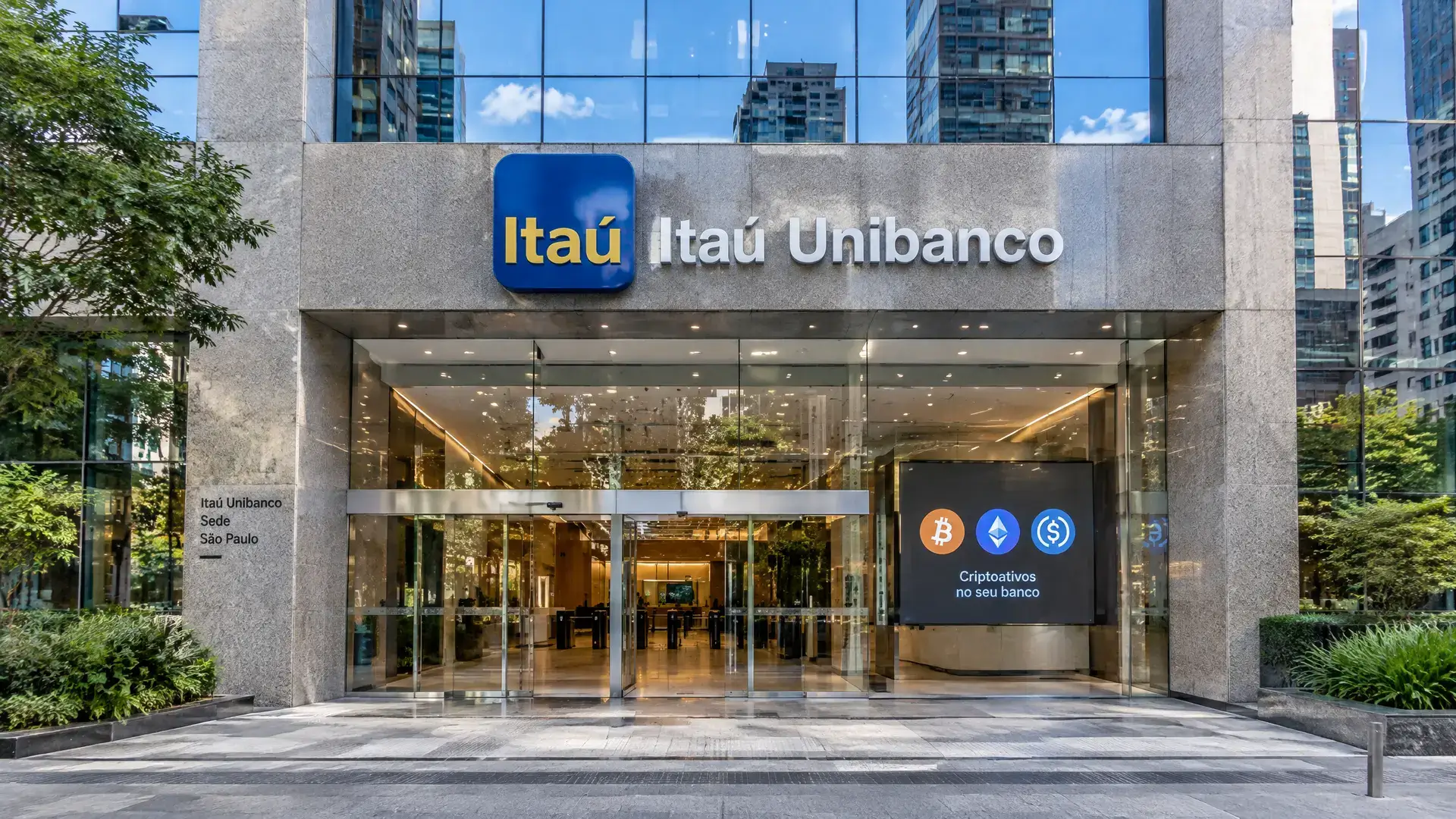 Itaú Unibanco comunica corretagem de criptomoedas ao abrigo das novas regras brasileiras