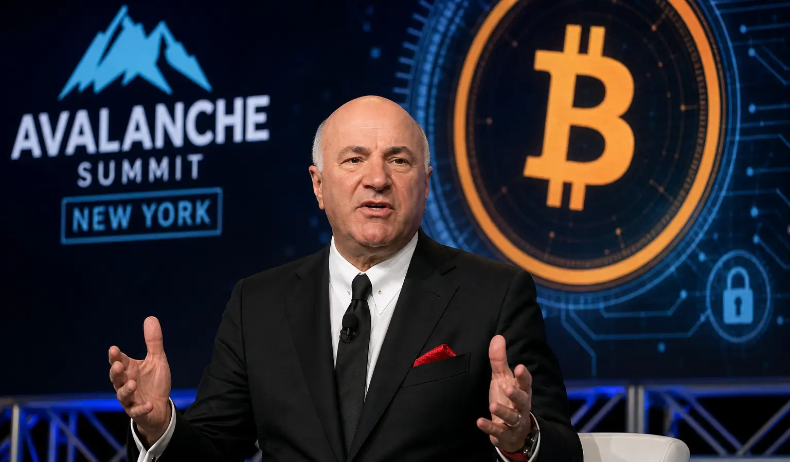 Kevin O'Leary Sees $1 Million Bitcoin, but Flags Risk