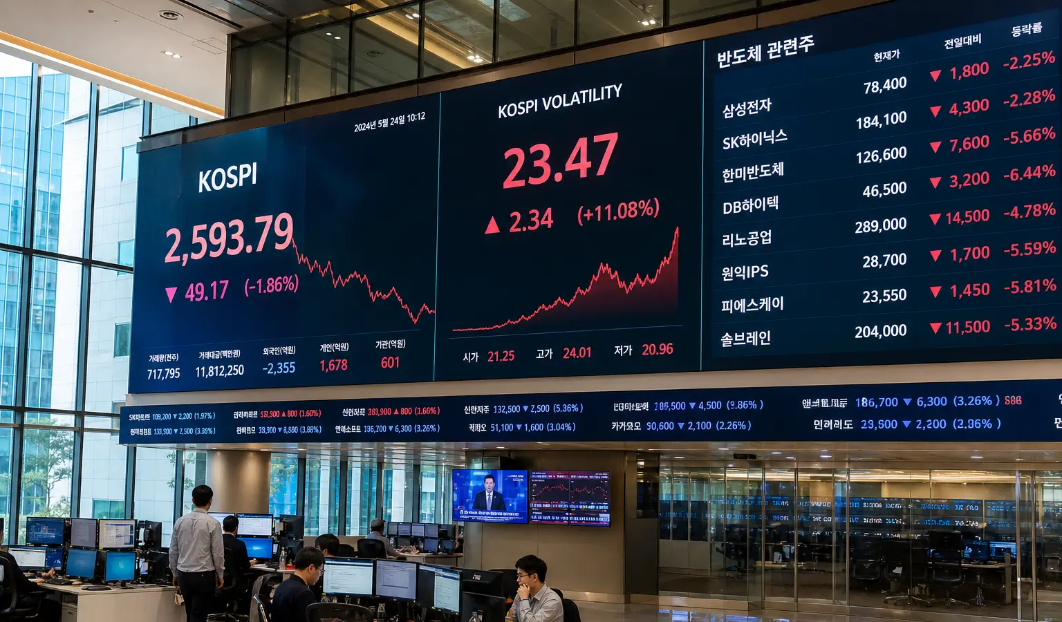 Kospi Volatility Tops Bitcoin as AI Hype and Leverage Trading Bite
