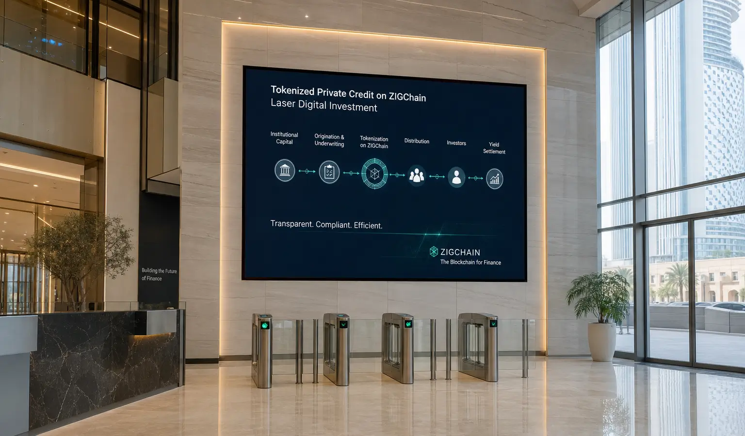 Laser Digital Invests in ZIGChain for Gulf Private Credit Push