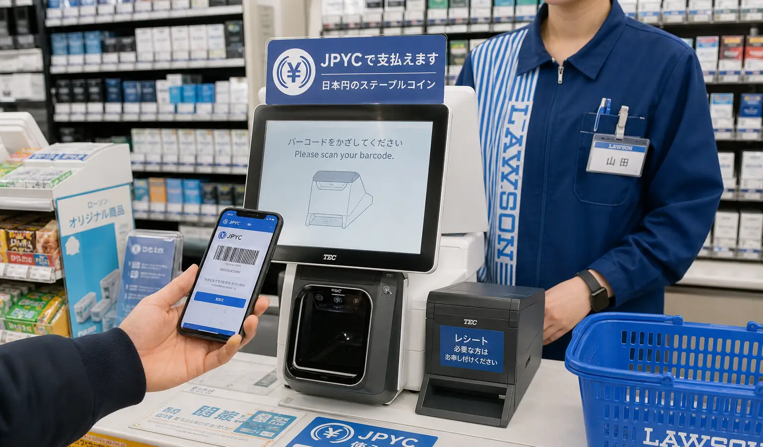 Lawson Tests Stablecoin Payments in Tokyo Store