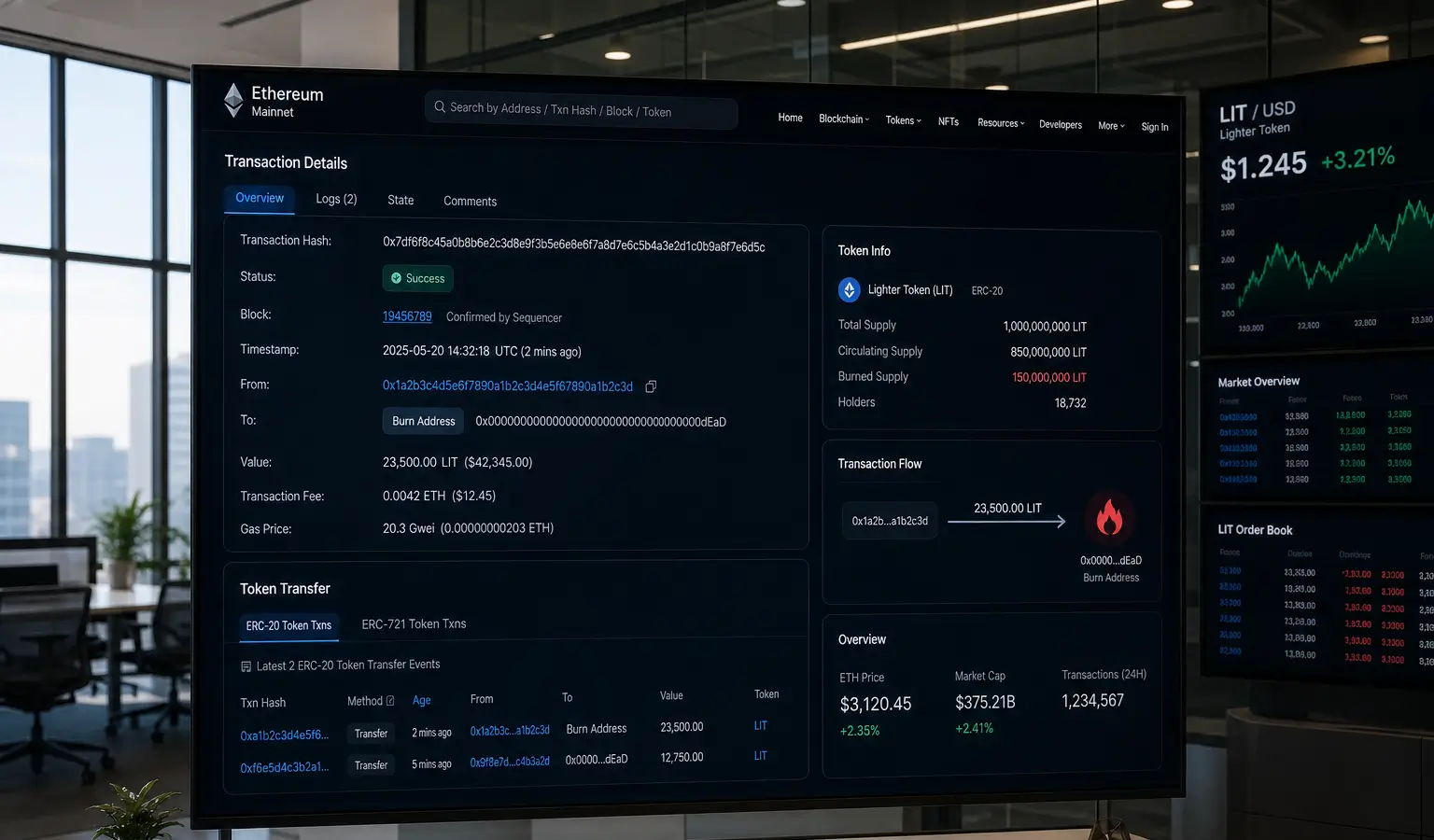 Lighter steigt nach Tokenomics-Update um mehr als 20%