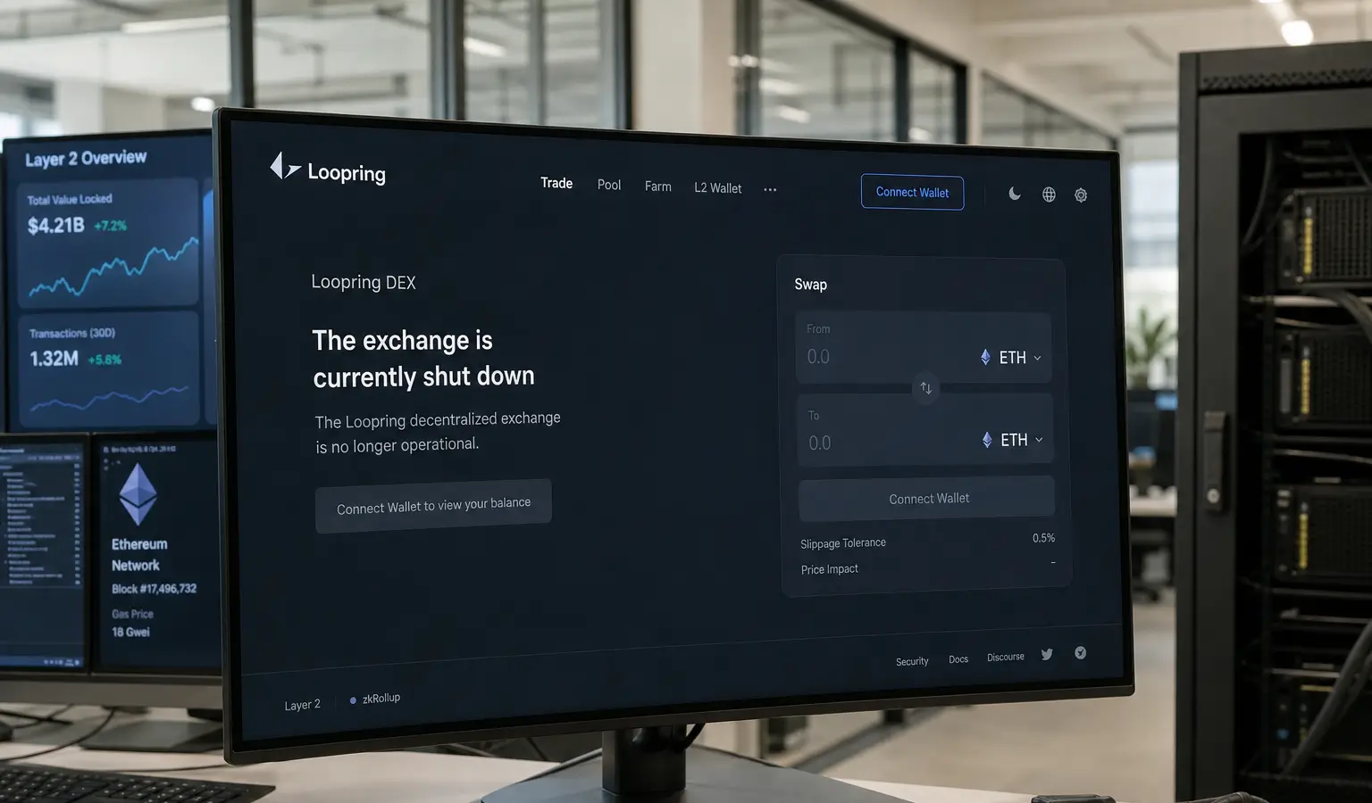 Loopring schließt DEX wegen ausbleibender LRC-Adoption