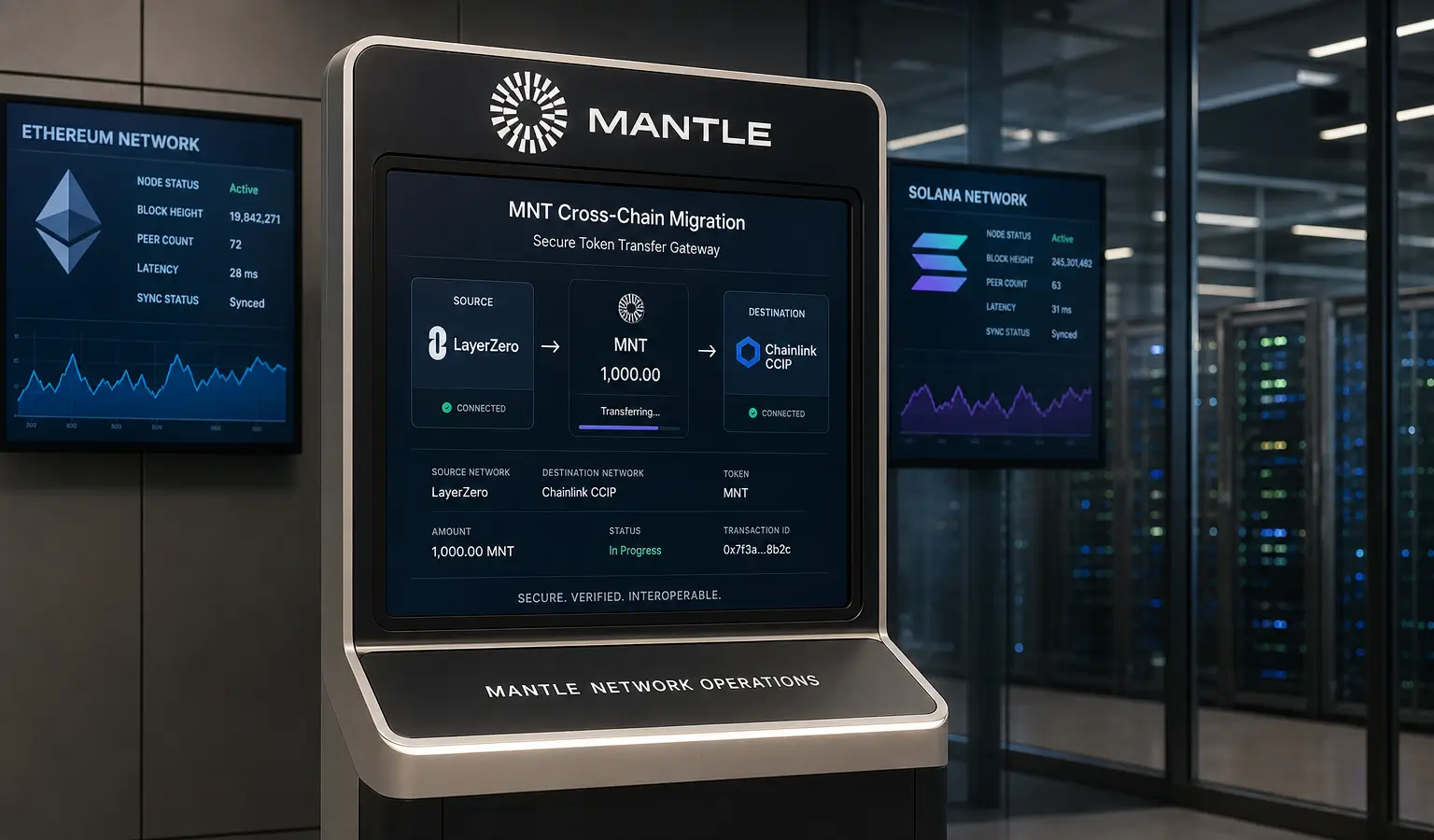 Mantle sposta MNT su Chainlink CCIP dopo un deflusso da 7,2 miliardi di dollari