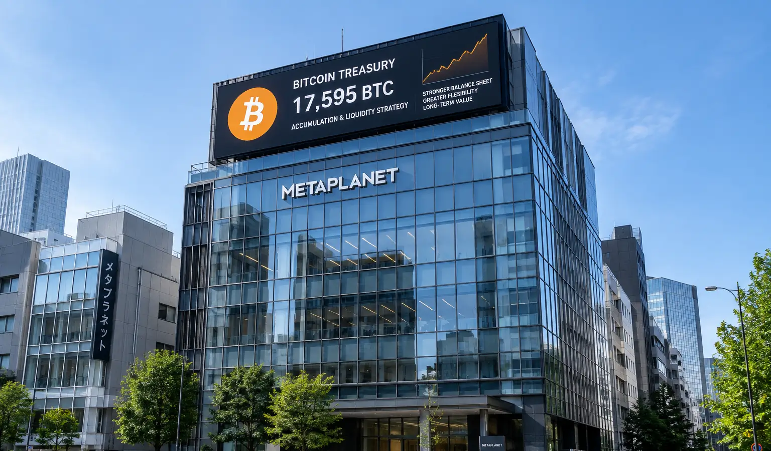 Metaplanet koopt netto 1.000 Bitcoin bij en vergroot voorraad