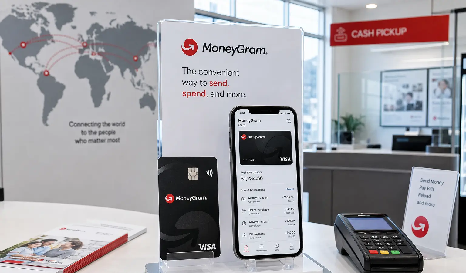 MoneyGram lanceert stablecoin-card met Visa-betaling