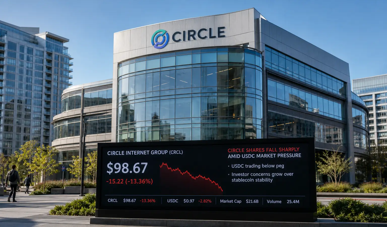 Morgan Stanley Cuts Circle Price Target on Weak USDC Outlook