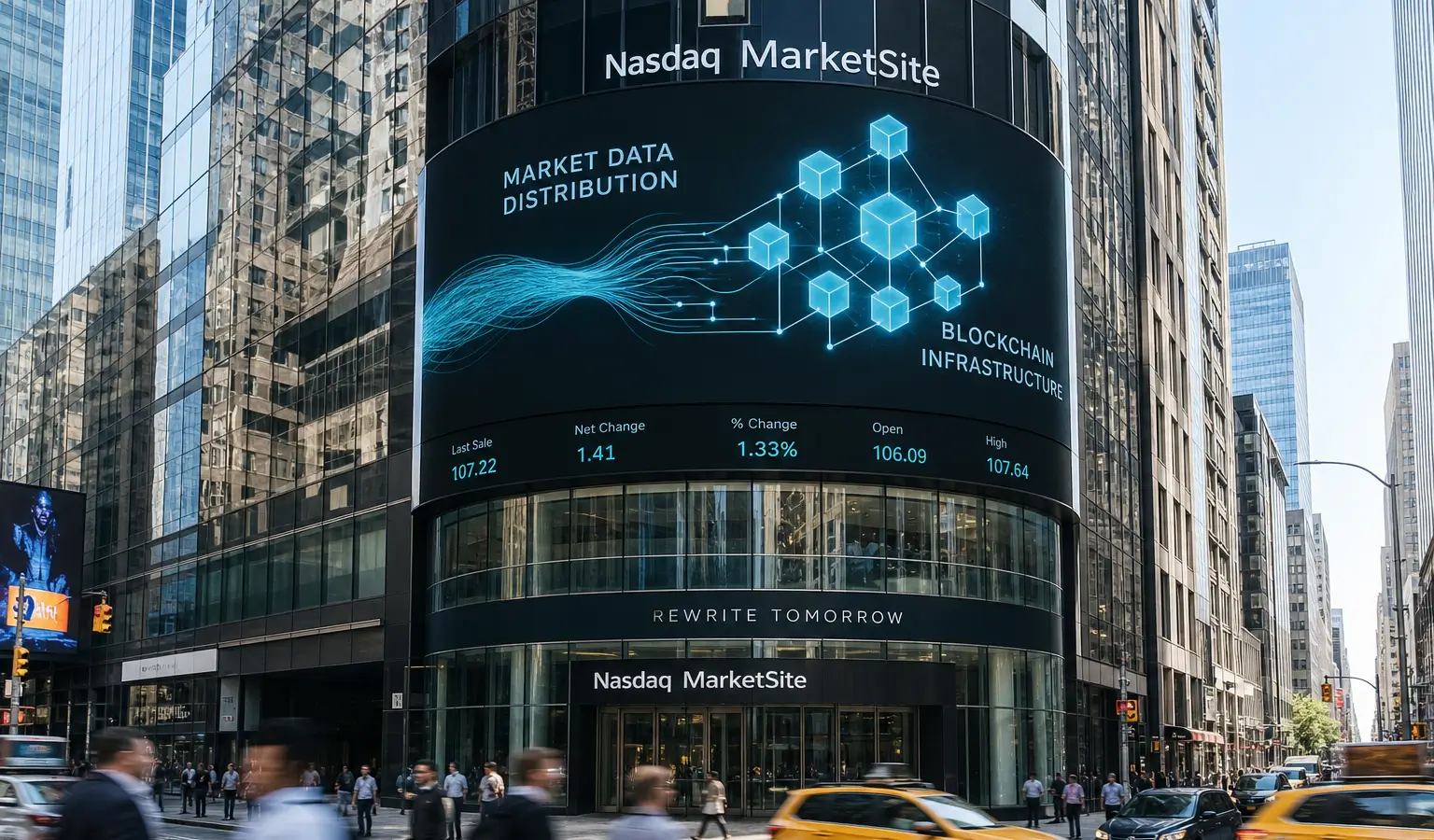 Nasdaq udostępnia dane rynkowe na blockchainie dzięki Pyth