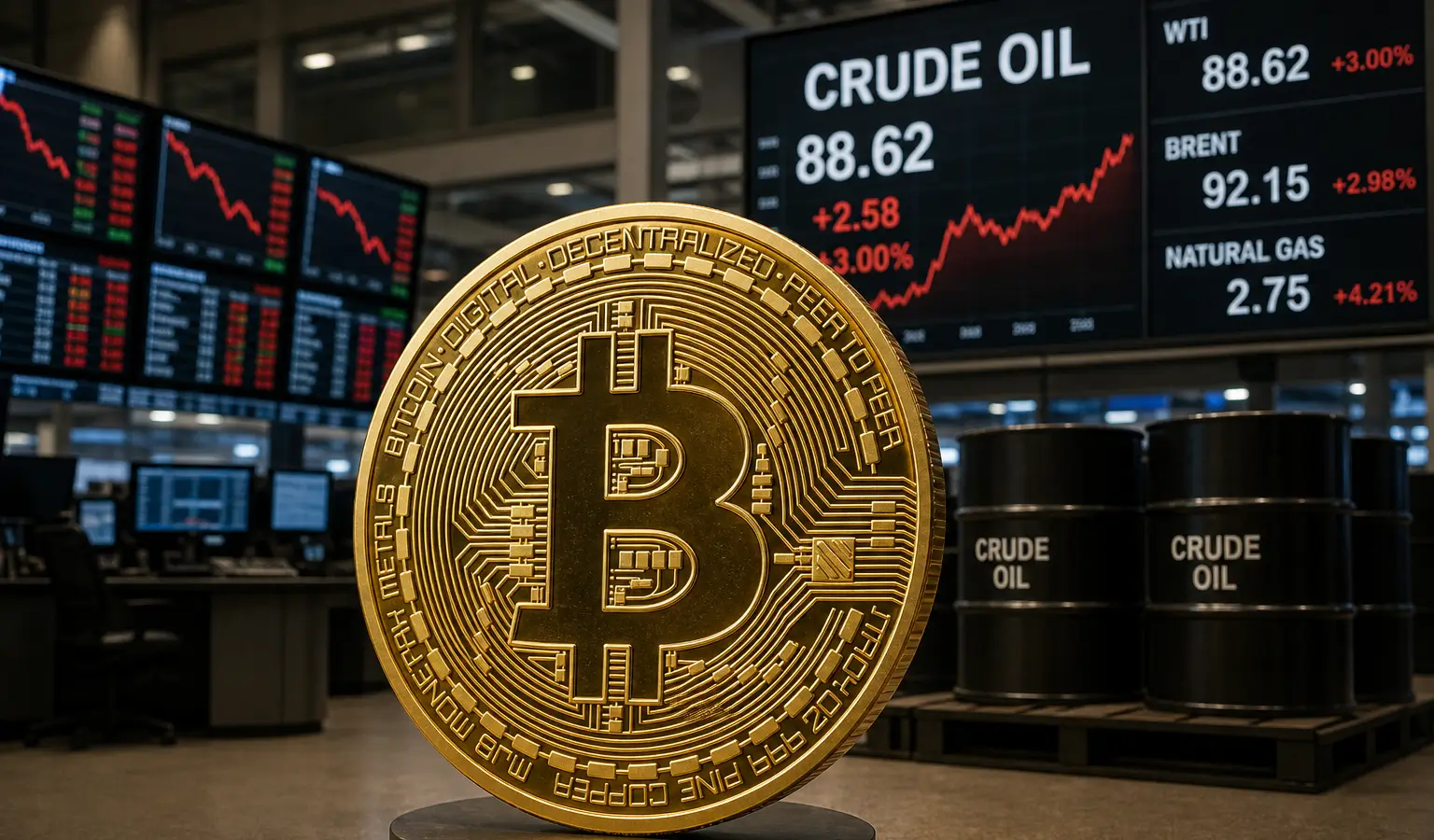 Ölsorgen drücken Bitcoin, während der Konflikt zwischen den USA und Iran anhält
