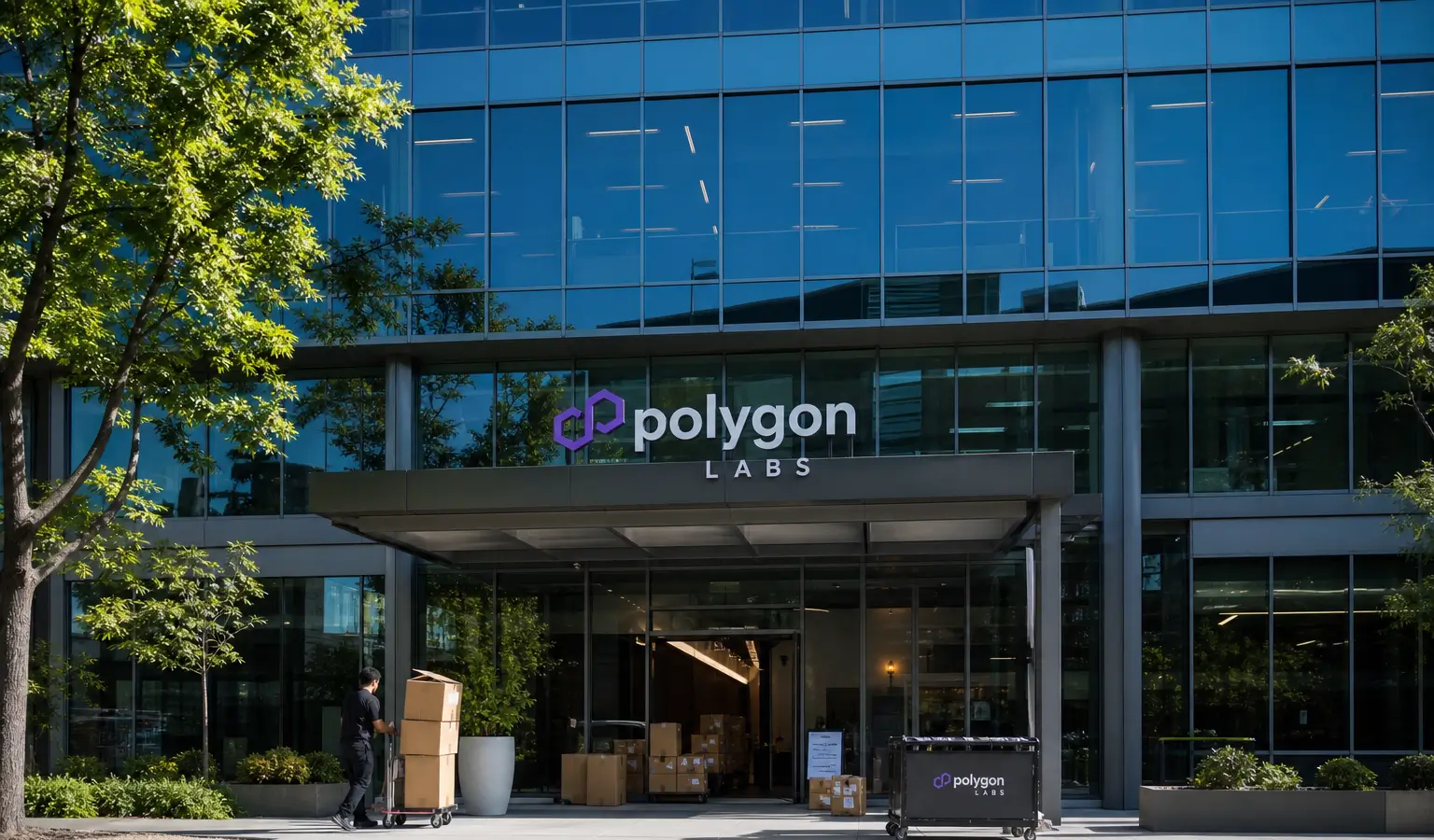 Polygon and 1inch Cut Staff After Strategic Shift