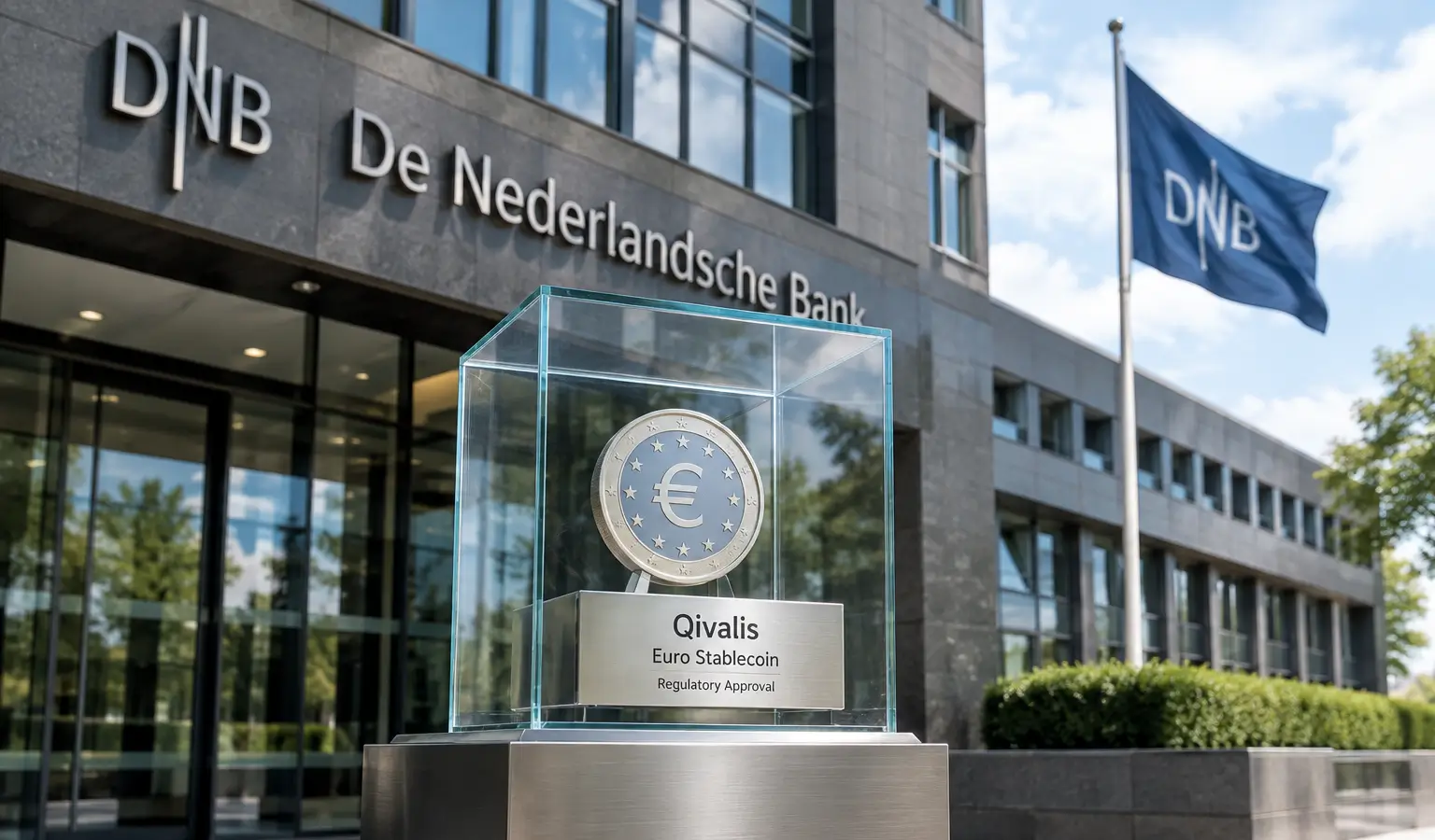 Qivalis krijgt DNB-licentie voor euro stablecoin