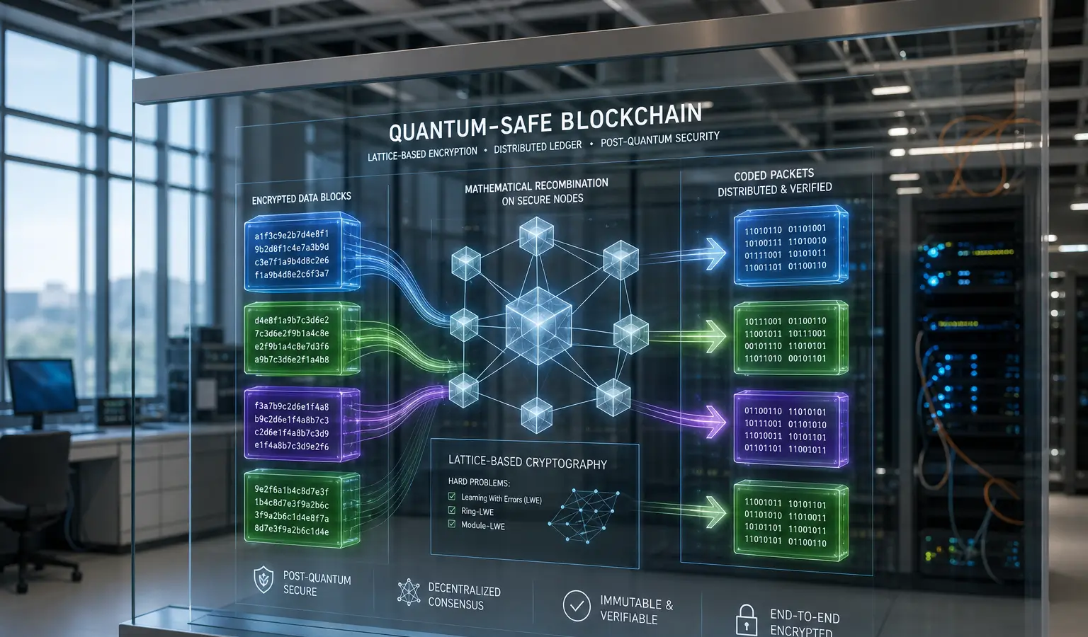 Quantum-safe blockchain vraagt om betere cryptografie