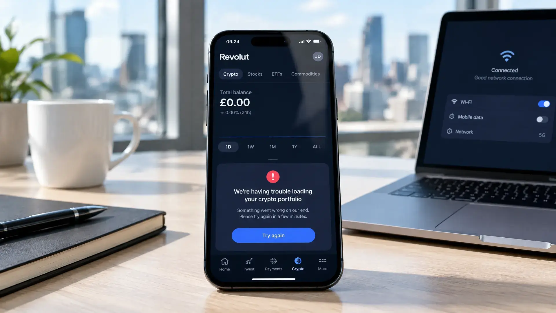 Revolut storing door Google Cloud-storing: cryptohandel hapert