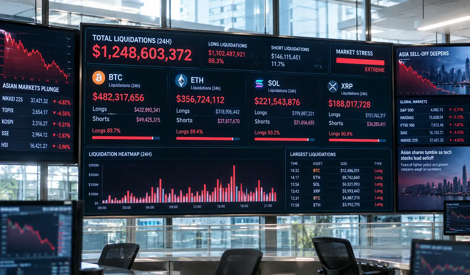 SanDisk-liquidaties overtreffen XRP na chiprout in Azië