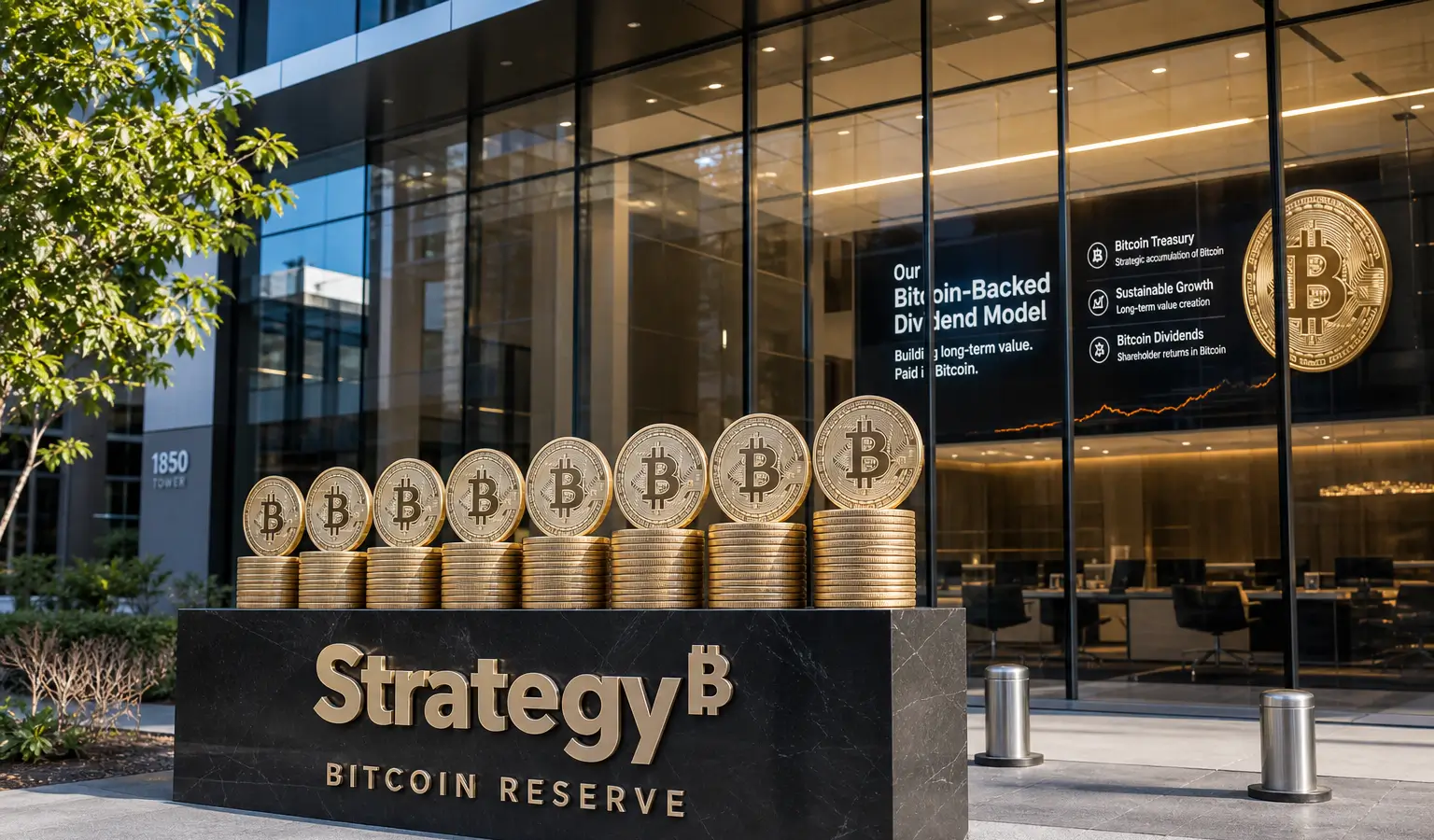 Saylor zegt dat Bitcoin-dividendmodel van Strategy houdbaar blijft