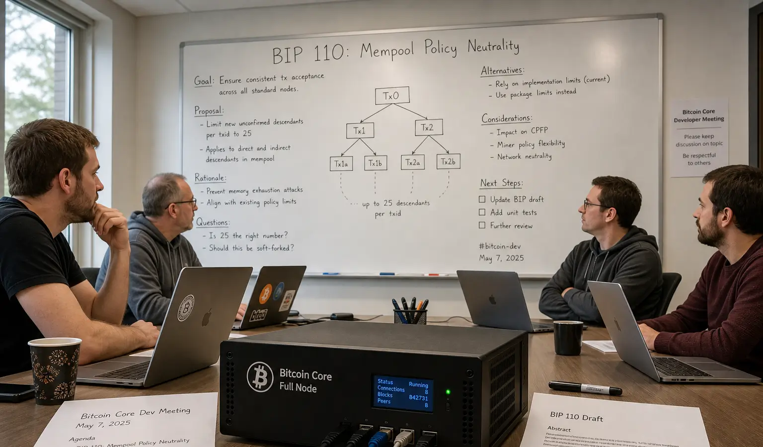 Saylor Warns BIP 110 Could Undermine Bitcoin Neutrality