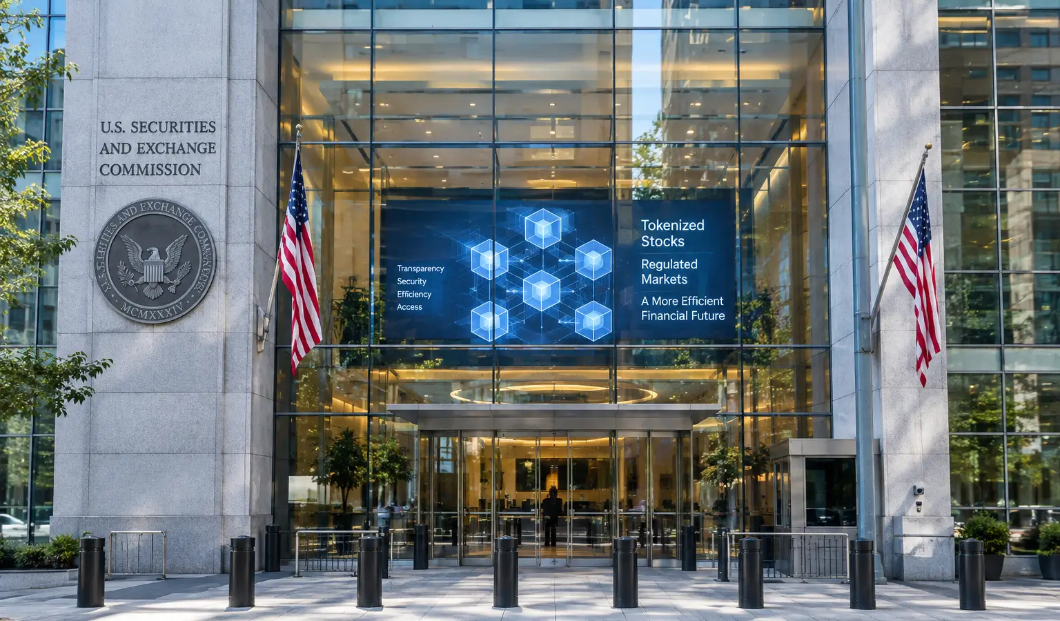 SEC opent deur voor tokenized aandelen op blockchain