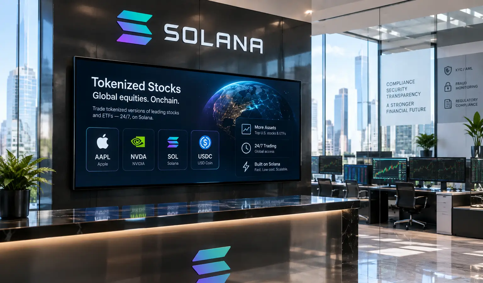 Securitize brengt tokenized stocks naar Solana