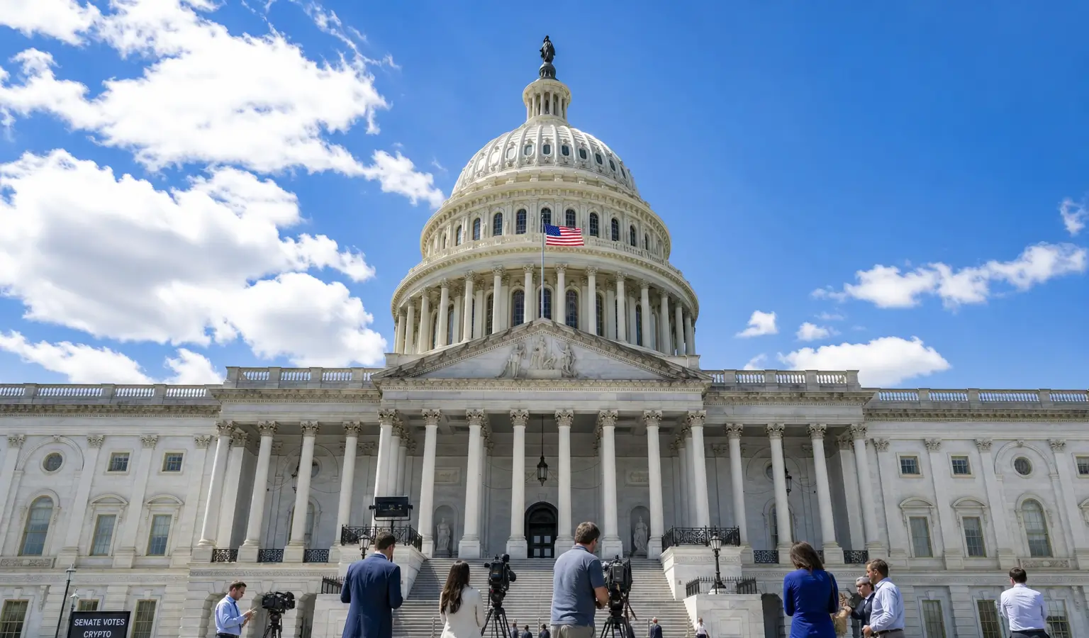 Senate stemt over Clarity Act terwijl Bitcoin support test