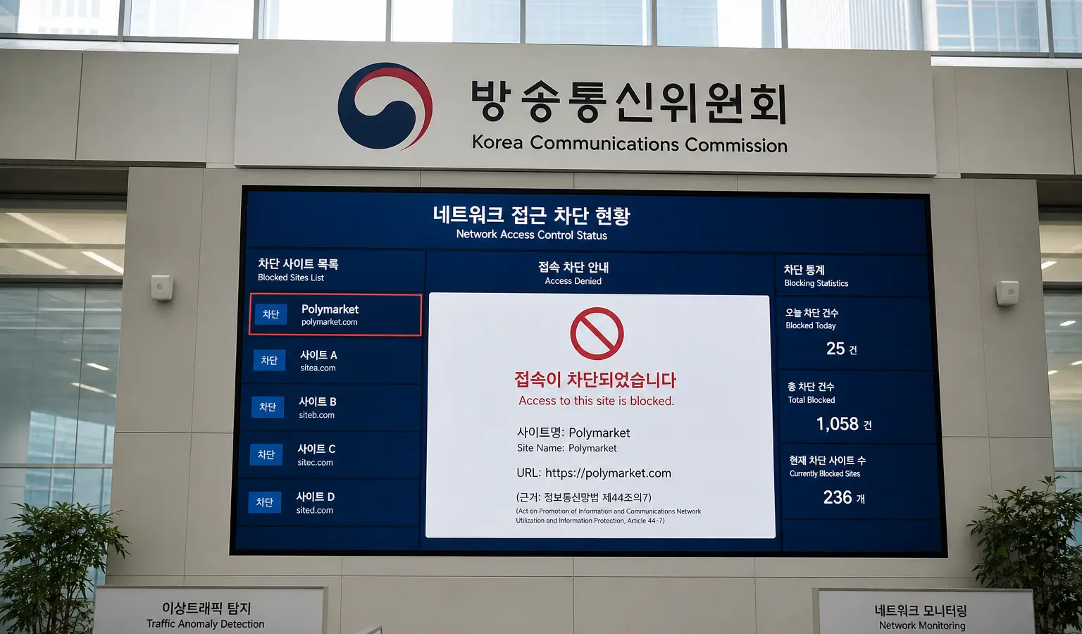 Zuid-Korea blokkeert Polymarket na gokzorgen