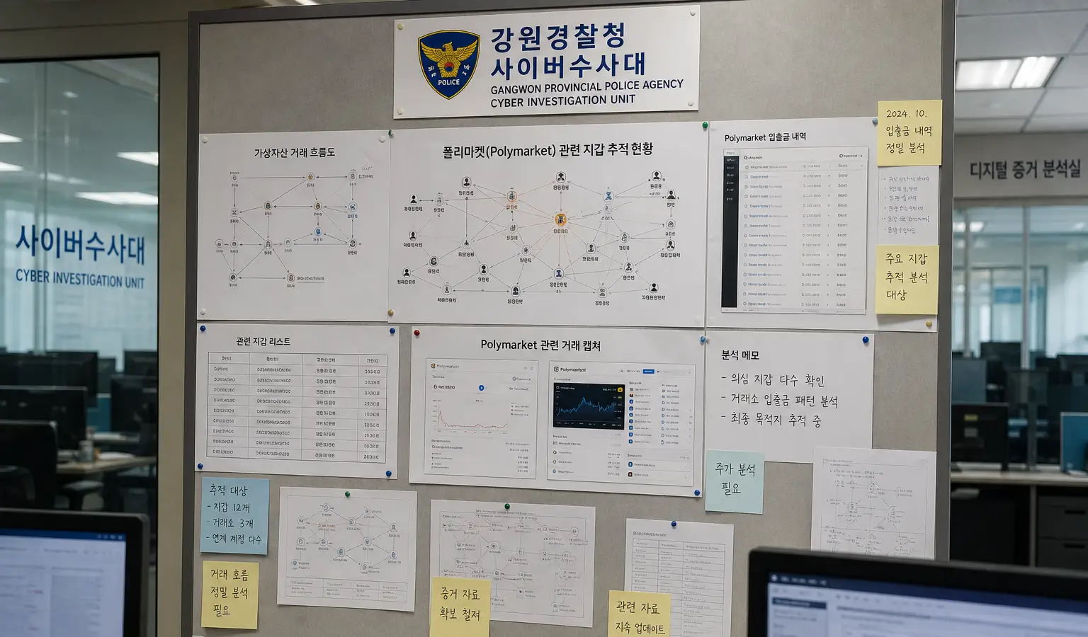 Südkorea verfolgt 18 Polymarket-Nutzer wegen 12,7 Millionen Dollar