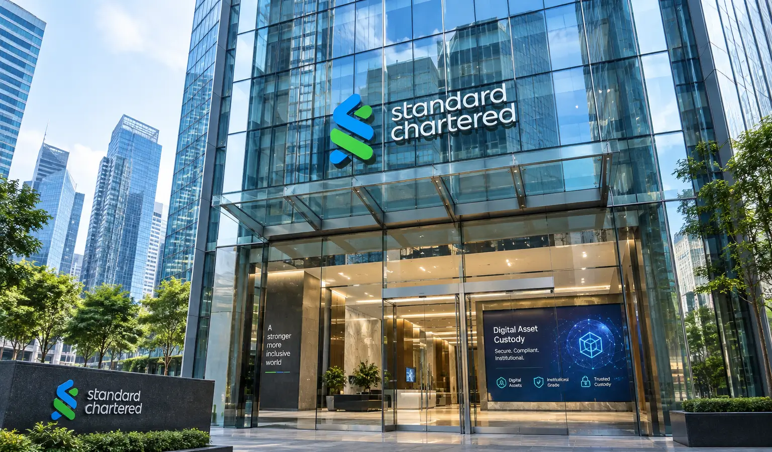 Standard Chartered amplia la custodia digitale a Singapore