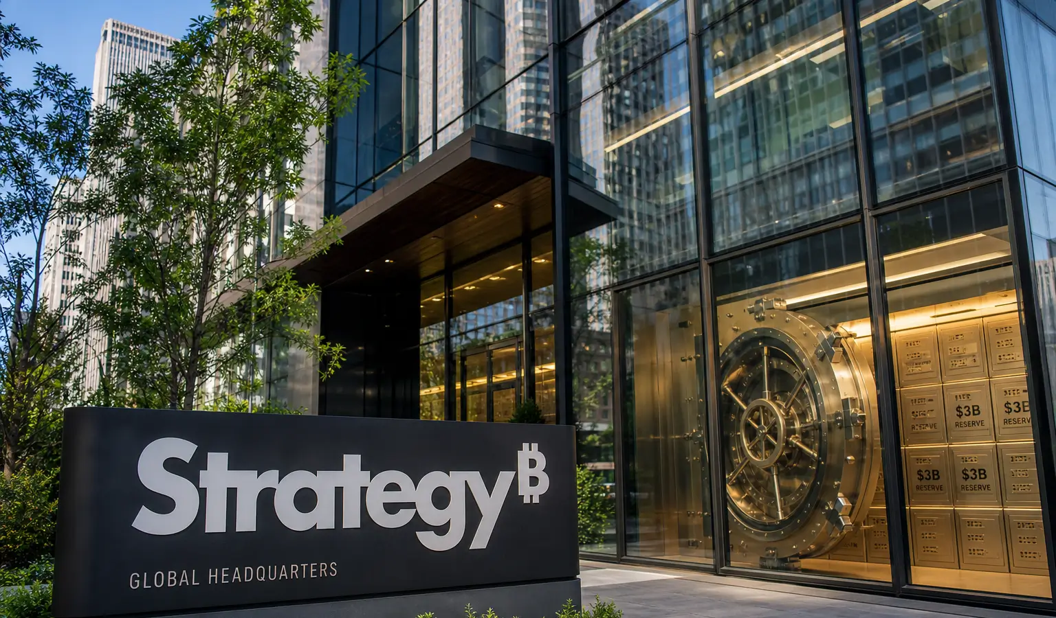 Strategy Keeps Bitcoin Stack Unchanged as Dollar Reserve Rises to $3 Billion