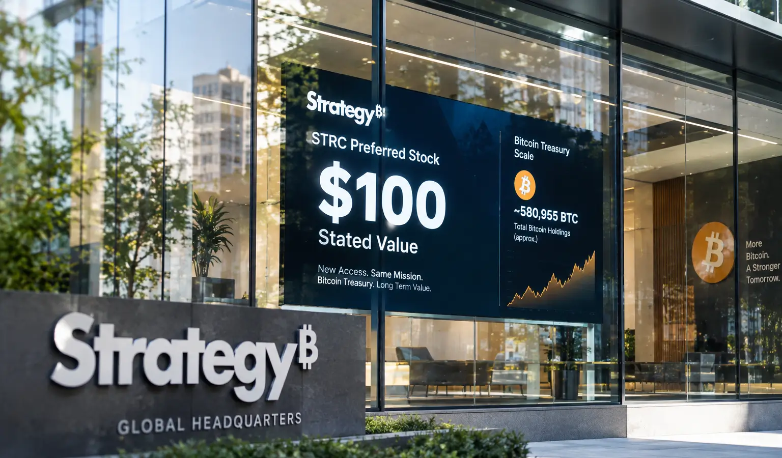 Strategy wil STRC met dagelijkse dividenden naar $100 duwen