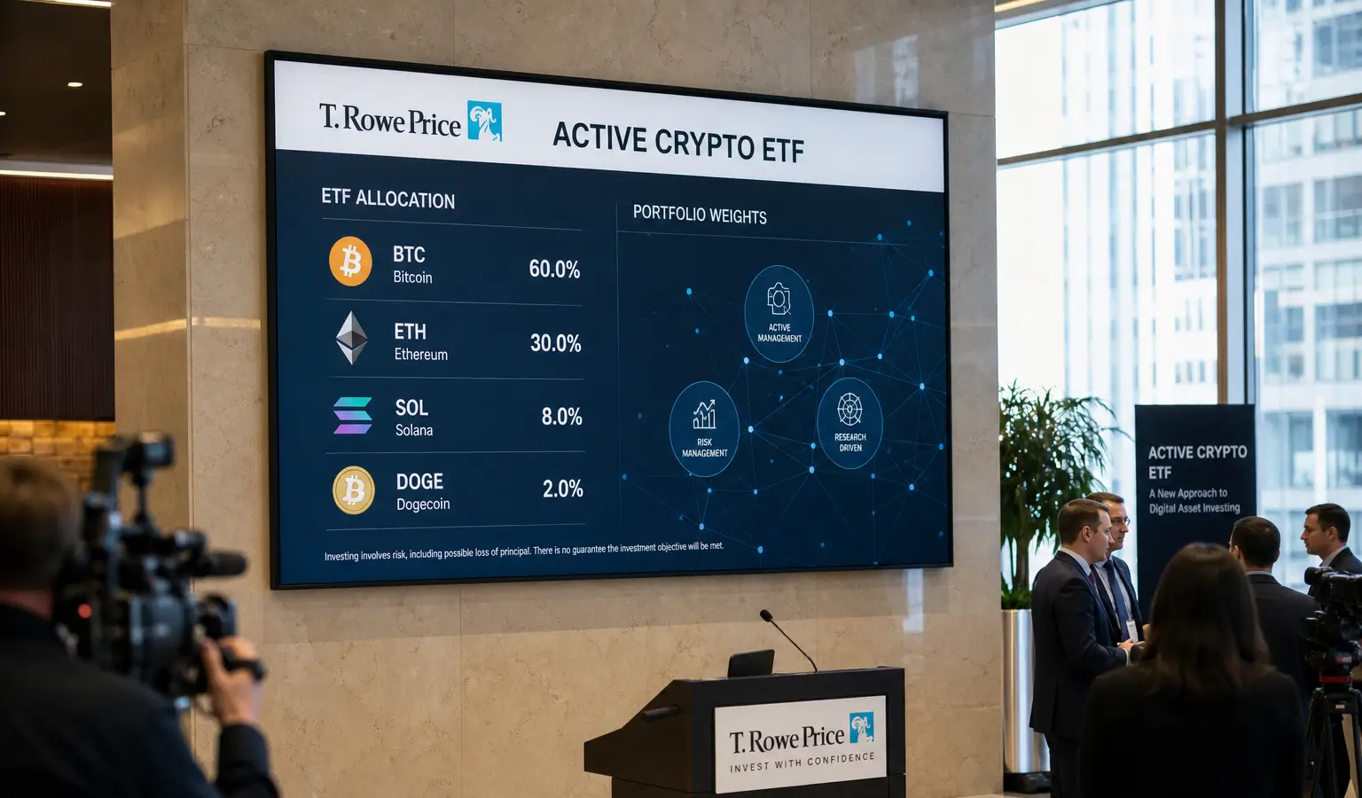 T. Rowe Price verdedigt memecoins in actieve crypto-ETF