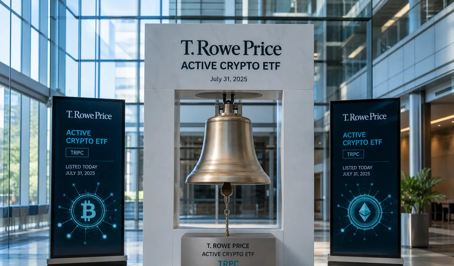 T. Rowe Price Launches First Active Multi-Token Crypto ETF