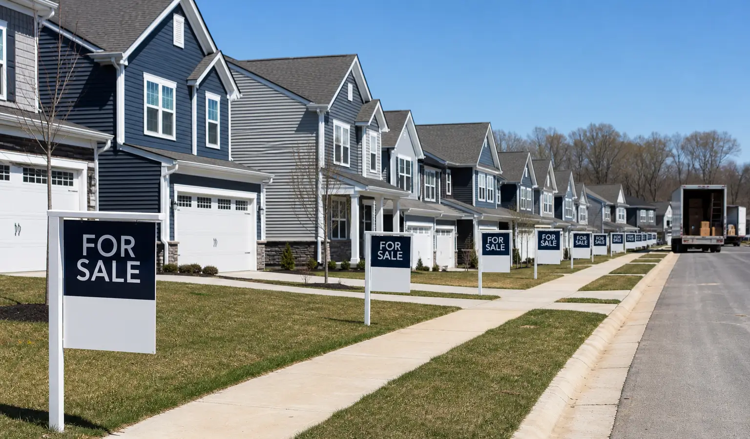 Amerikaanse woningmarkt verzwakt, Bitcoin kijkt mee