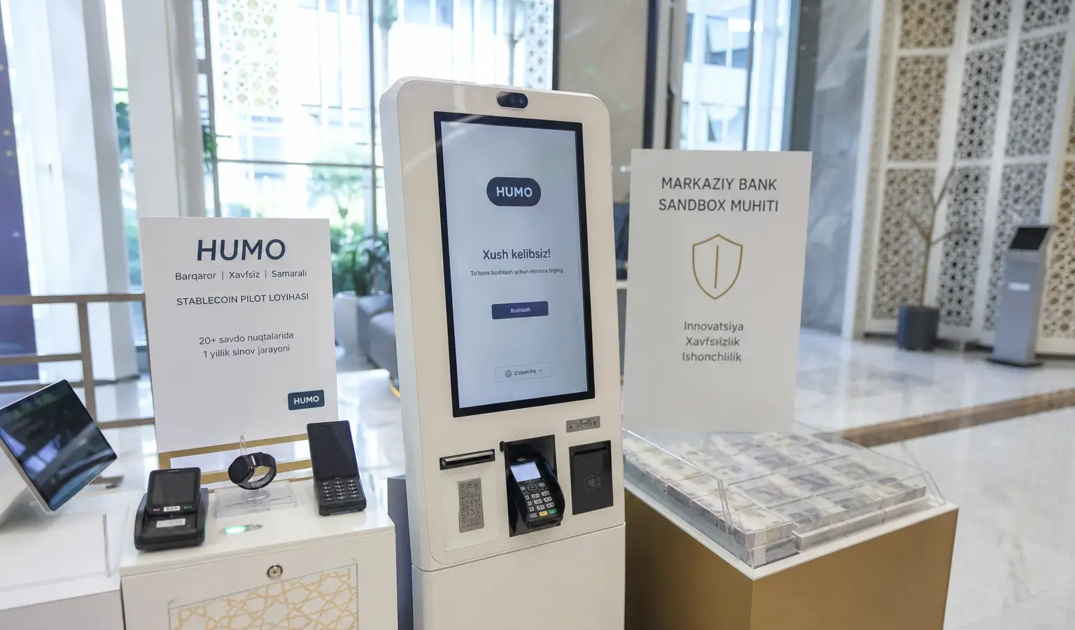 Oezbekistan test HUMO stablecoin bij 20 handelaren