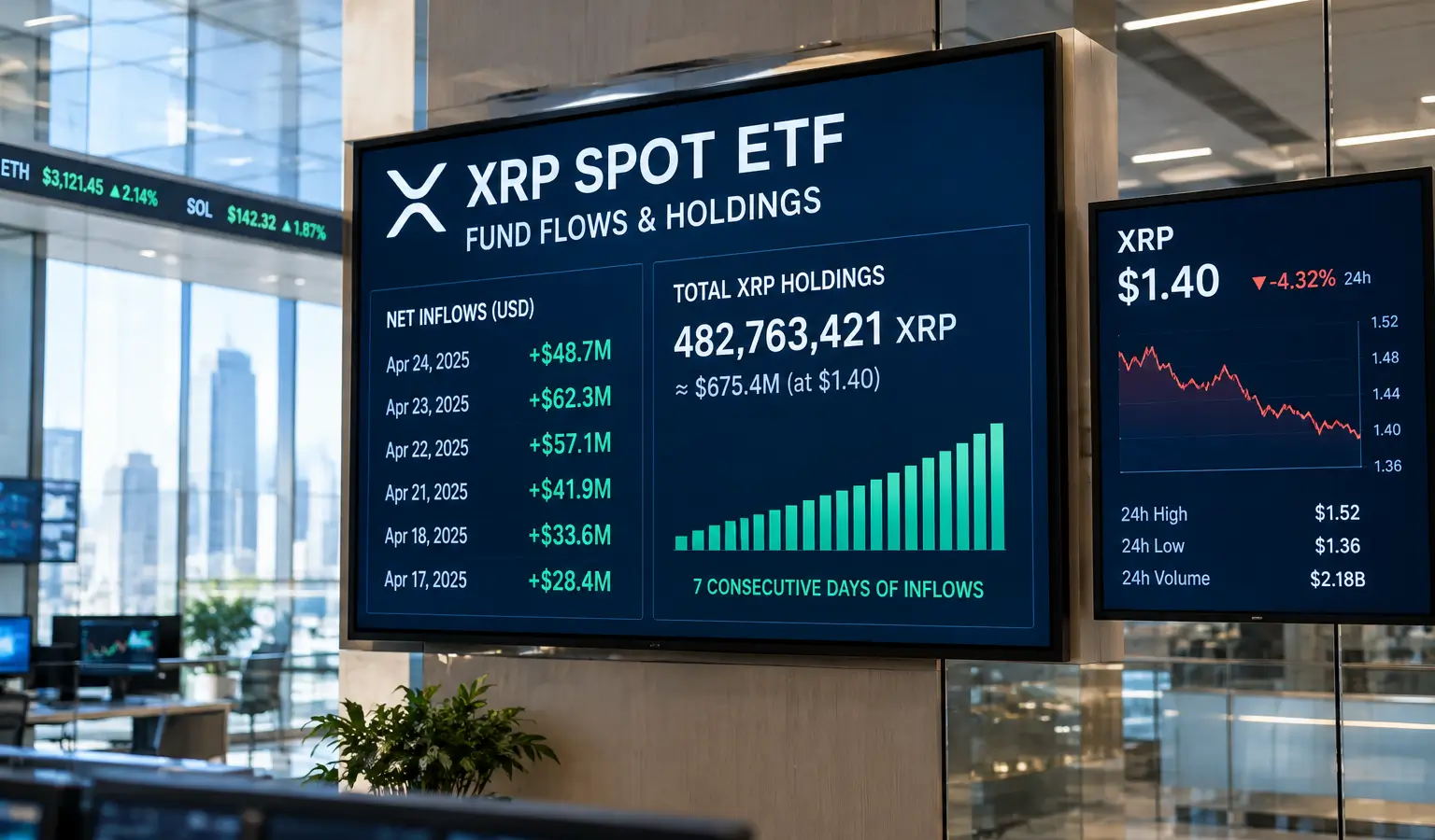 XRP ETF-kopers blijven instappen ondanks verlies