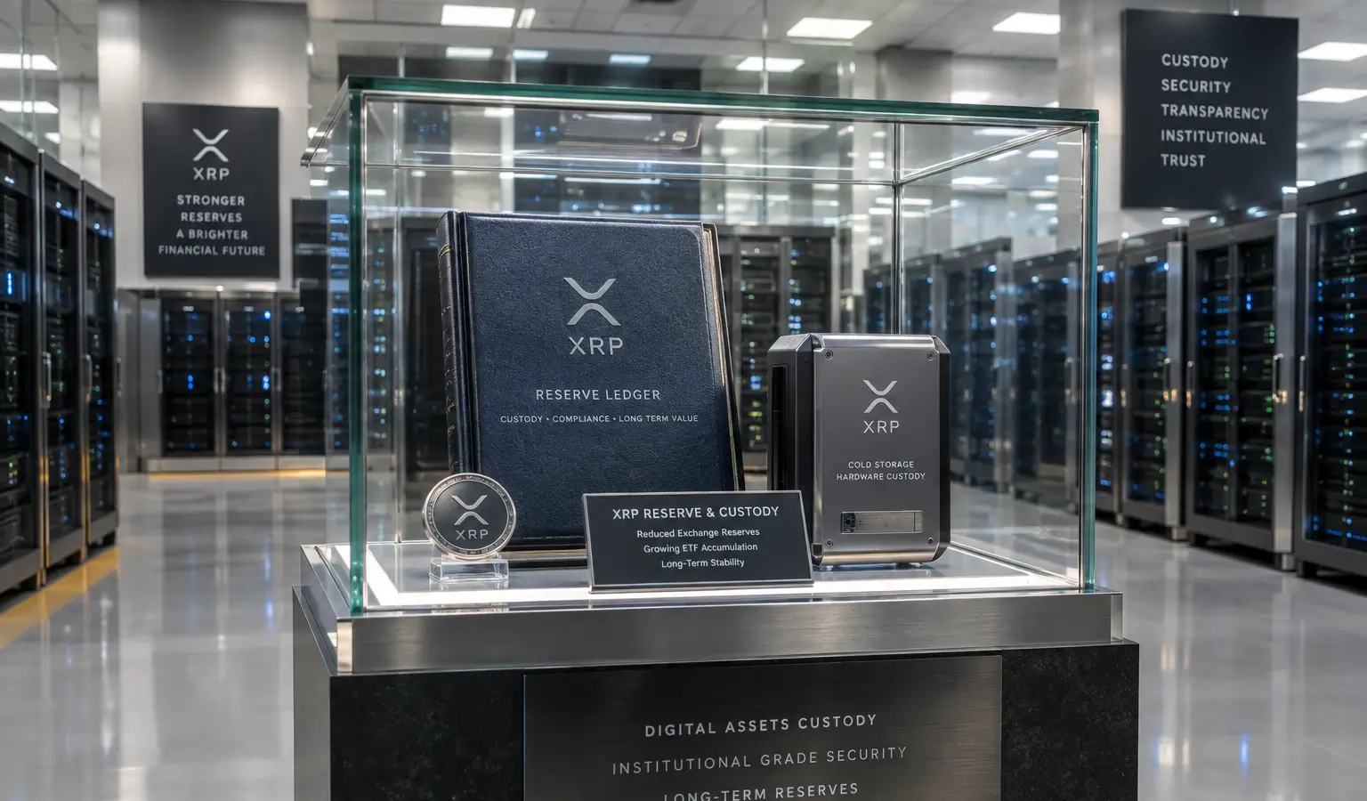 XRP ziet reserves dalen terwijl ETF's blijven kopen