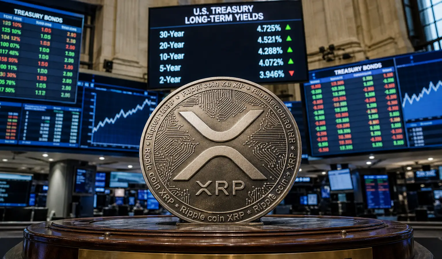 XRP stijgt 51% na speculatie over yield curve control