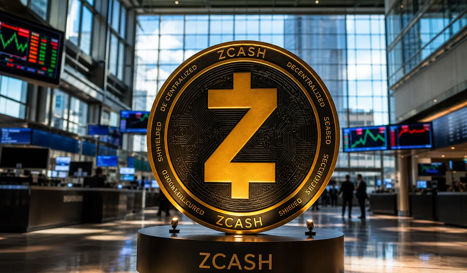 Zcash dispara acima de 800 dólares após passo da Grayscale rumo a ETF